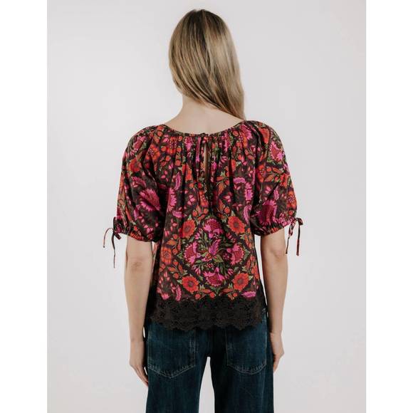 NEW LOVE THE LABEL veda top in tabitha floral print - Picture 3 of 4